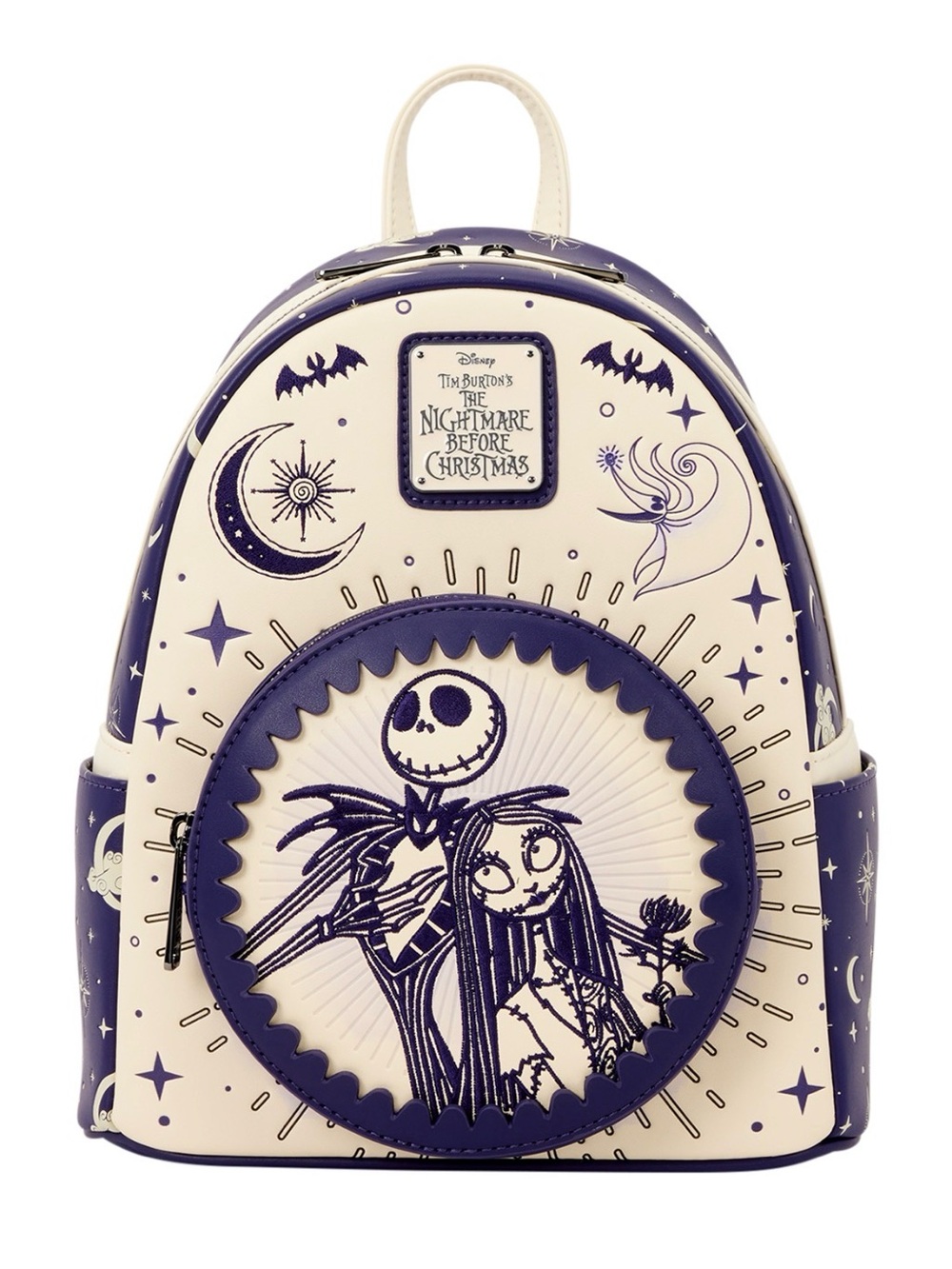 Disney The Nightmare Before Christmas Jack & Sally Loungefly Mini Backpack NWT